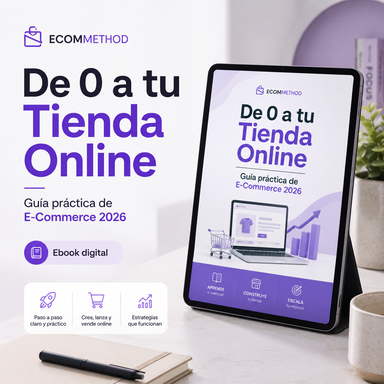 EcomMethod: Guía de E-Commerce desde Cero | Ebook 2026