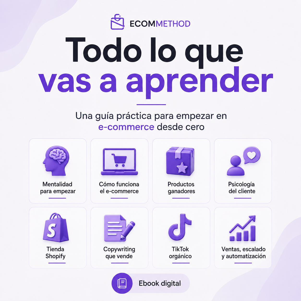 EcomMethod: Guía de E-Commerce desde Cero | Ebook 2026