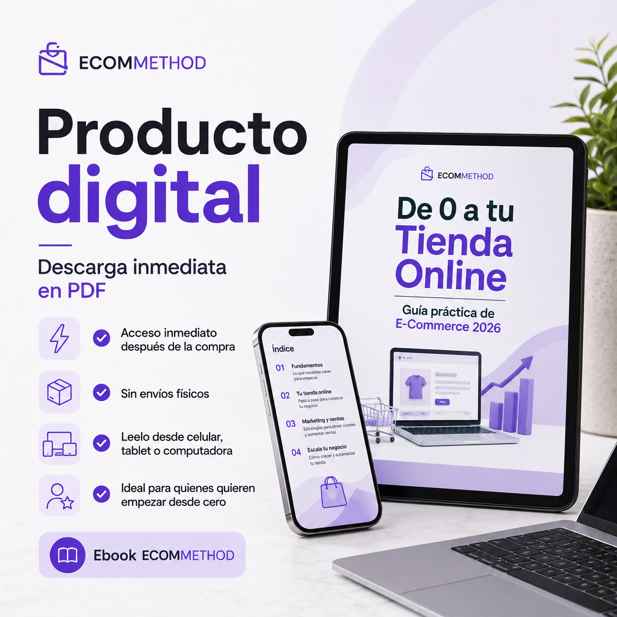 EcomMethod: Guía de E-Commerce desde Cero | Ebook 2026
